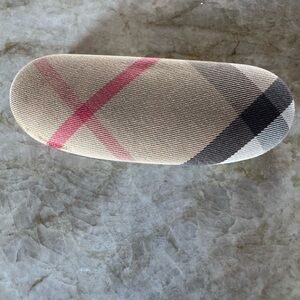 Burberry Black and Tan Sunglasses Case